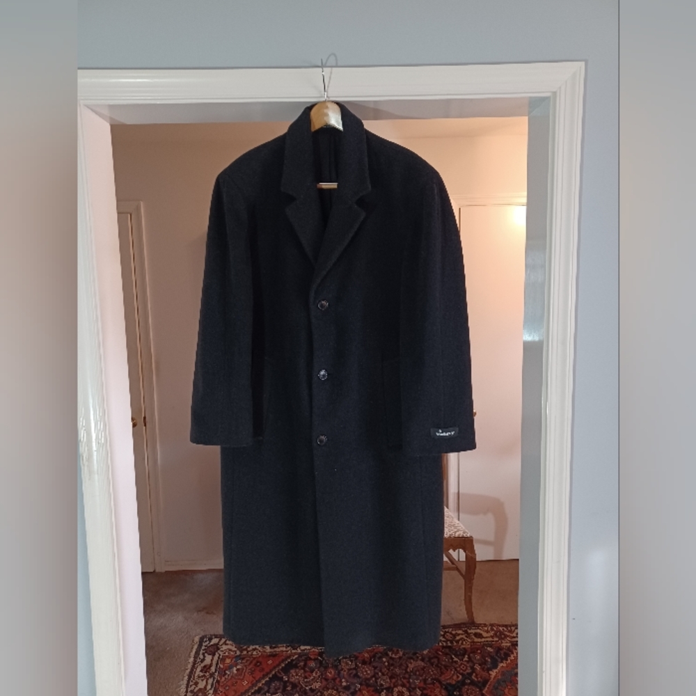 SOLD Virany Overcoat 44 R New with Tag wool blend Excellent cond New Bulgaria